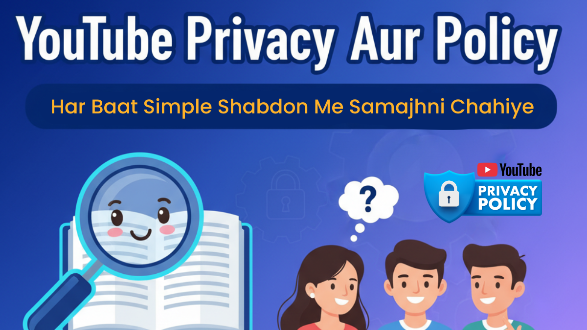 YouTube Privacy Aur Policy: Aapko Har Baat Simple Shabdon Me Samajhni Chahiye