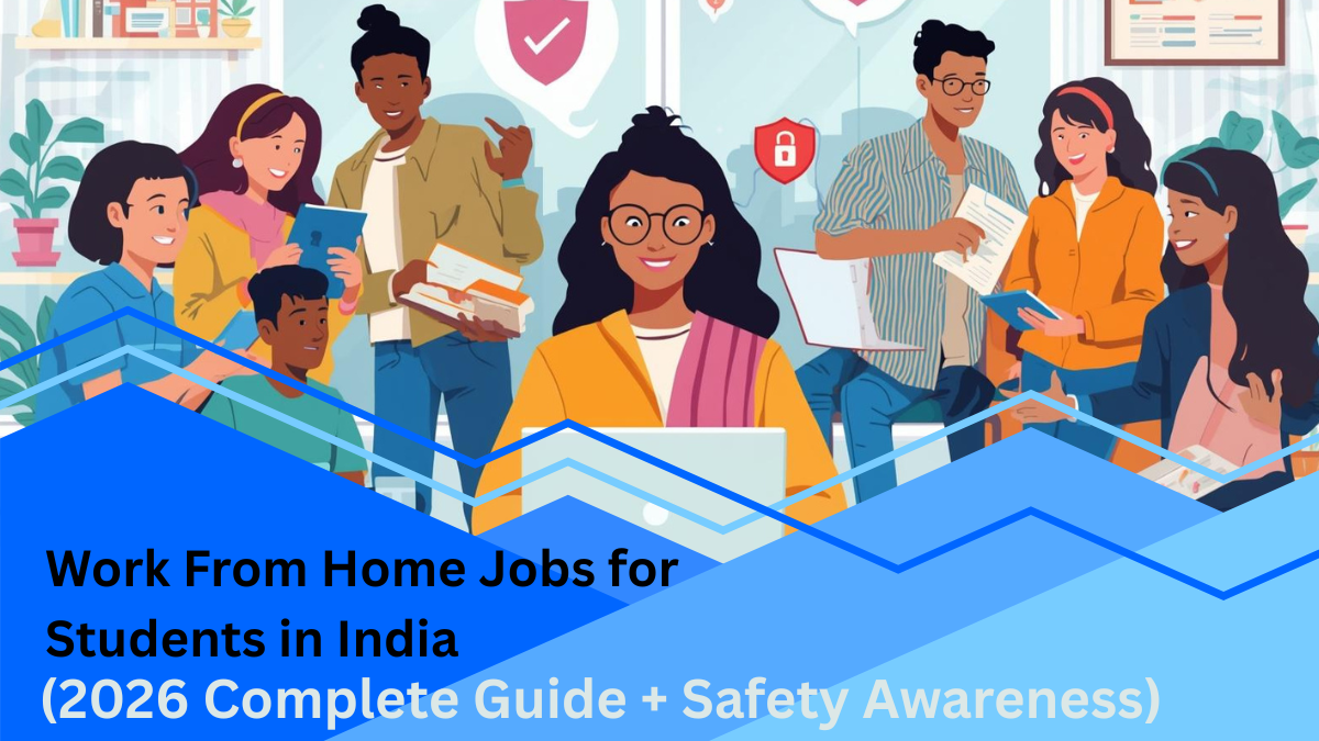 Work From Home Jobs for Students in India (2026 Complete Guide + Safety Awareness)